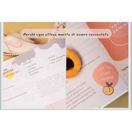 ADEGO Diario della Gravidanza per Mamma - Album dei Ricordi per Future Mamme - Libro Gravidanza da Compilare con Spazio Foto e Pensieri Settimanalmente