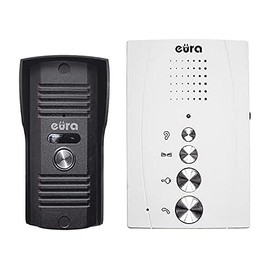 EURA Eura Adp-11A3 Invito Intercom Intercom White Hands-Free Phone 4 Wire