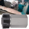 Hex ER25 Collet Block High Carbon Steel CNC Lathe Square