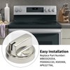 EATAKWARD 5Pcs WB03X29354 Gas Stove Knobs Replacement, Replacement for GE