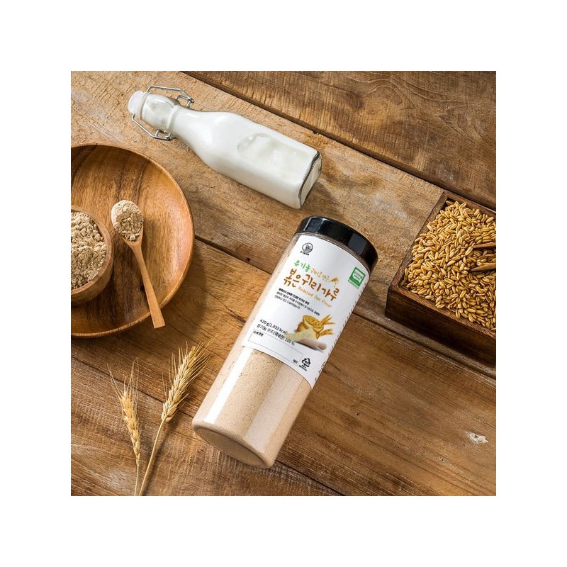 유기농 볶은귀리가루 420g Organic Roasted Oat Powder 420g