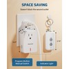 DEWENWILS Indoor Remote Control Outlet, Expandable Remote Light Switch Kit,