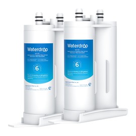 Waterdrop Replacement for Frigidaire® & Electrolux® WF2CB®, PureSource2®, NGFC 2000, FC100, Kenmore® 9916, EWF2CBPA®, 1004-42-FA Refrigerator Water Filter, 2 Filters
