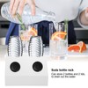 Soda Bottle Rack 2 Holes Water Bottles Drainer Stand with