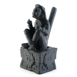 Aztec Xochipilli Death Whistle Black Onyx God of Ecstasy Art & Music MADE IN USA