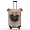 Pikkii, Small Suitcase Cover with Giant Dog Design, Travel case