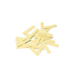 Accordion Repair Reed Valves. Pack of 25 Pieces Genuine Leather. Size: 5.5mm x 26mm