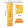 Unbranded Hang & Level Picture Hanging Tool - New With