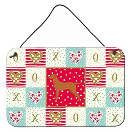 Caroline's Treasures Vizsla Love Door Hanging Prints Wall-Decor, Multicolor