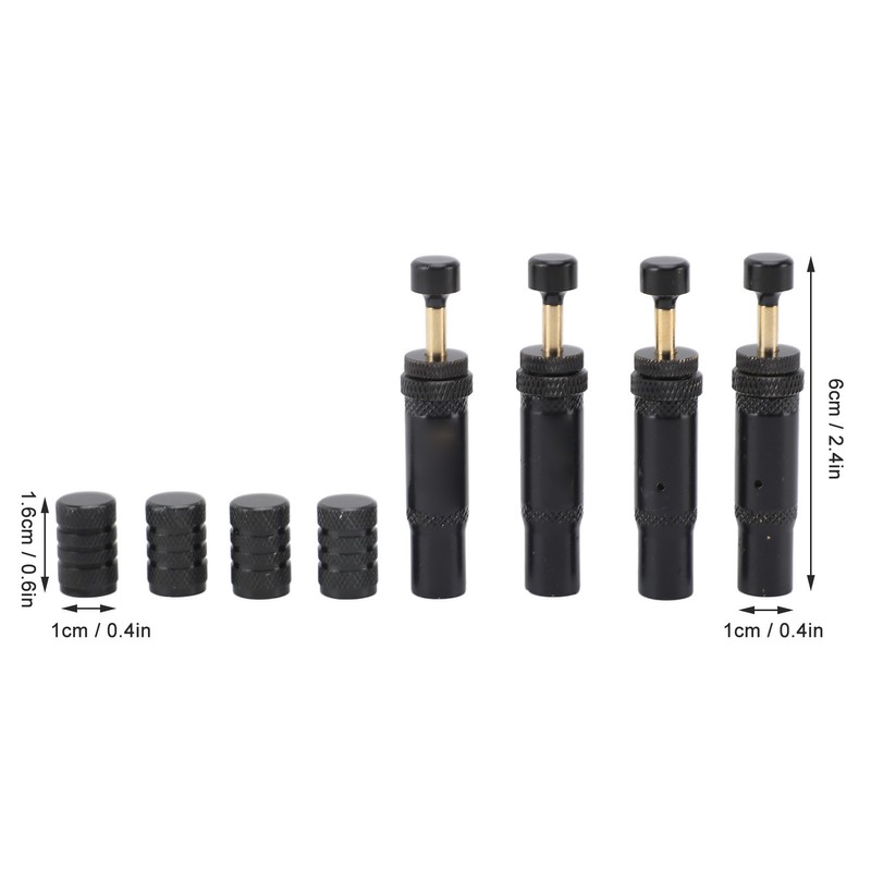 4pcs Automatic Air Vent Valve Exhaust Air Release Valve Compact