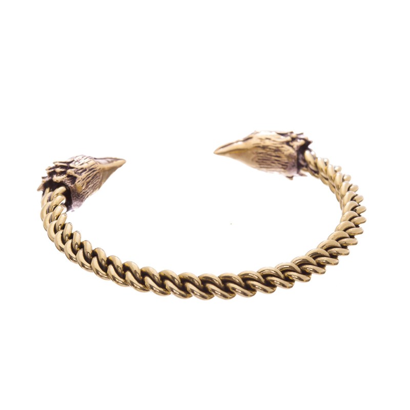 Windalf Ravon Men's Bangle Diameter 6.5 cm Vikings Ravens Odin