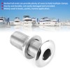 316 Stainless Steel Thru Hull Water Drain Hose Barb Hardware