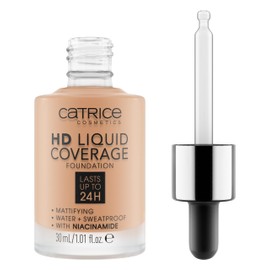 Catrice | HD Liquid Coverage Foundation | High & Natural Coverage | Vegan & Cruelty Free (044 | Deeply Rose)
