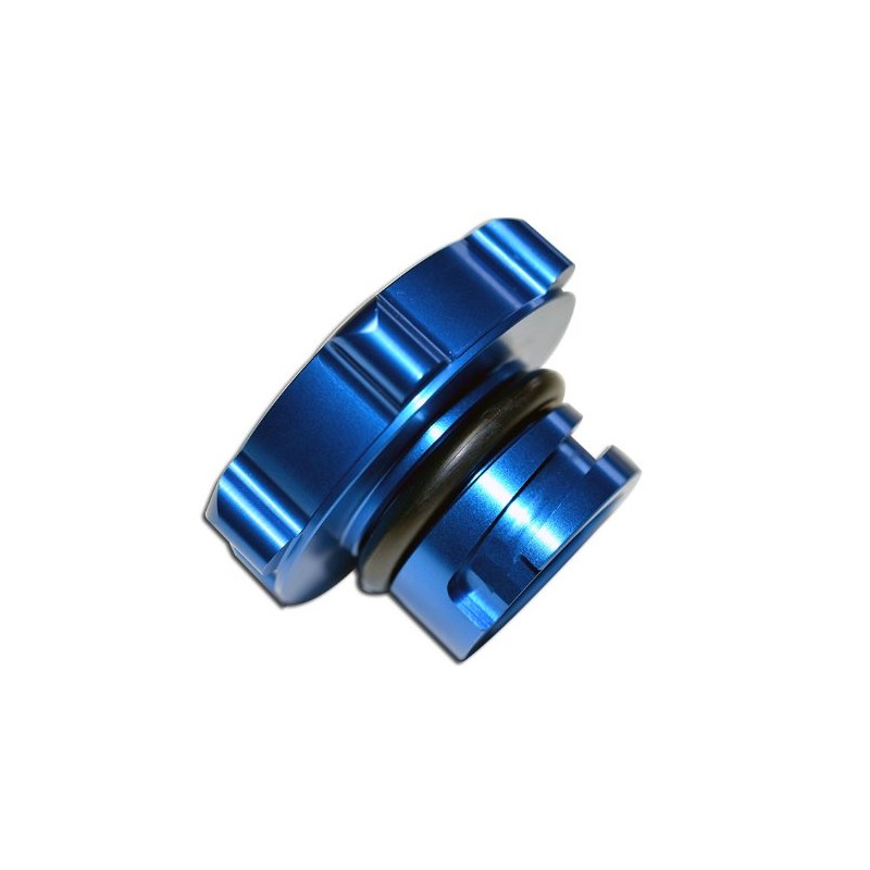 VMS RACING BLUE OIL CAP LS3 6.2L in Billet Aluminum
