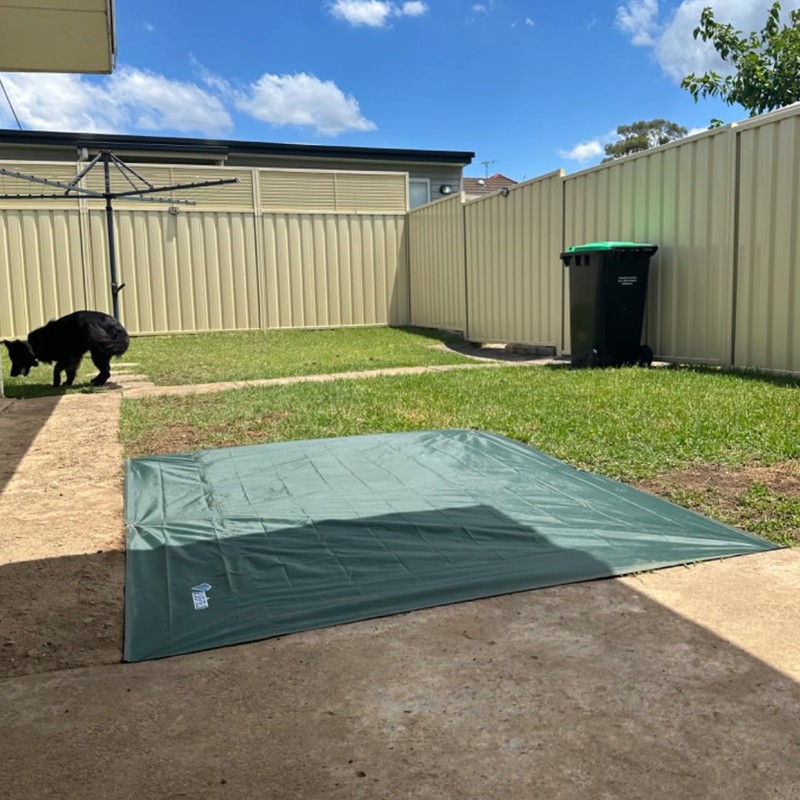 TRIWONDER Multipurpose Tarp, Ground Sheet, Waterproof Sheet, Lightweight, Compact Tent,