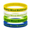 (4 Pack) Every Mind Matters Mental Health Awareness Bracelet MHA