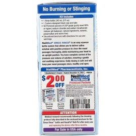 NeilMed NeilMed Sinus Rinse Original Kit, Squeeze Bottle + 60 Sachets