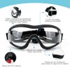 Gafas de Sol para Perro, Transparente, Ajustables | Perros Medianos