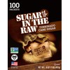 SUGAR IN THE RAW, Granulated Turbinado Cane Sugar Packets 100