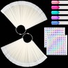 Pack of 100 Nail Display with Ring and 2 Number