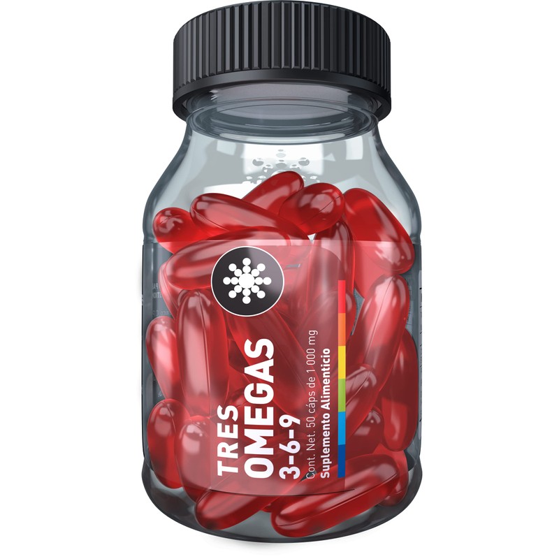 Essential Nutrition Tres Omegas 3-6-9 50 cápsulas de 1000 mg