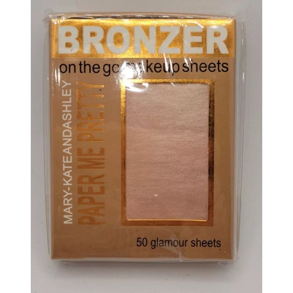 Mary-Kate and Ashley Bronzer Paper Makeup Sheets - Goddess -