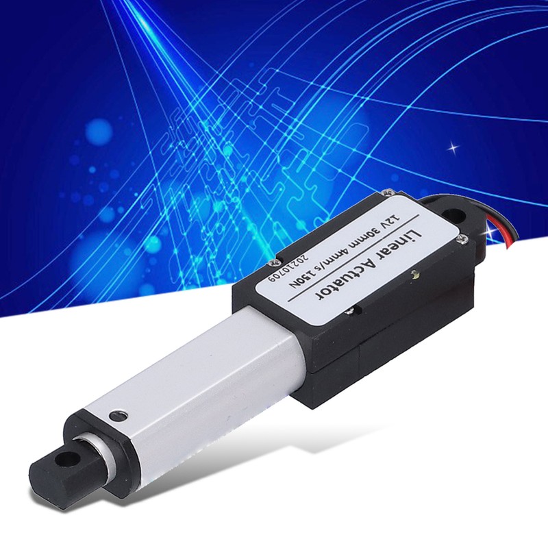 Linear Actuator 30mm DC 12V Noise Cancelling Short Circuit Protection