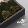 SIGNWIN 3 Piece Framed Canvas Wall Art Foggy Mountains Canvas