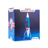 Fizz Creations NASA Inspired Rocket Lamp. Matte-Finish Space Decor Lamp