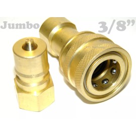 DAM truck mount carpet cleaning machine 3/8" Brass Quick Connect