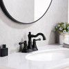 Centerset Bathroom Faucet for Sink 3 Holes,2 Handle 4 Inch