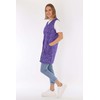 7/8 Tunic Cotton Colourful Apron Short without Sleeves Cooking Apron,