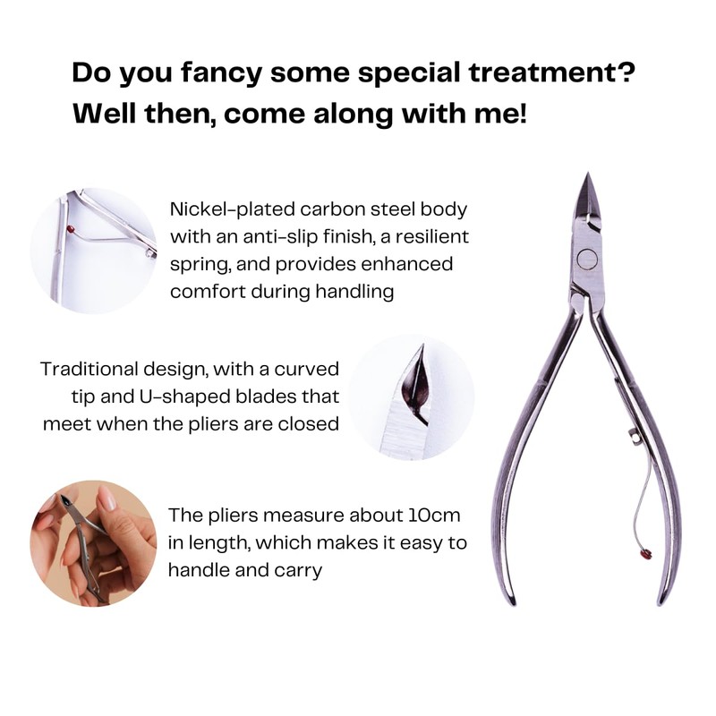 Cuticle Nipper Super Sharp - MUNDIAL 522-AP - Cuticle Trimmer
