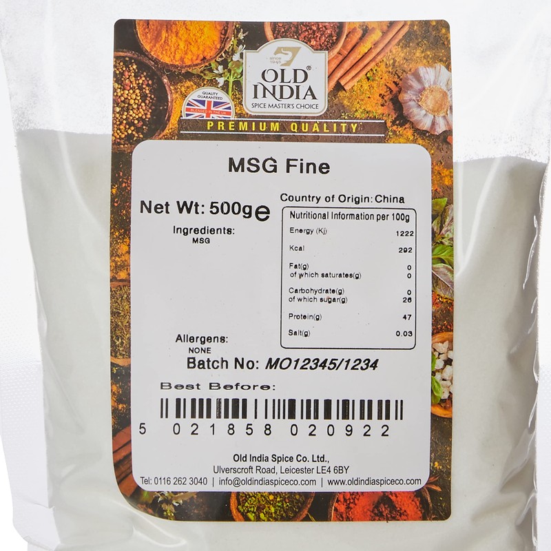 Old India MSG Fine 500g