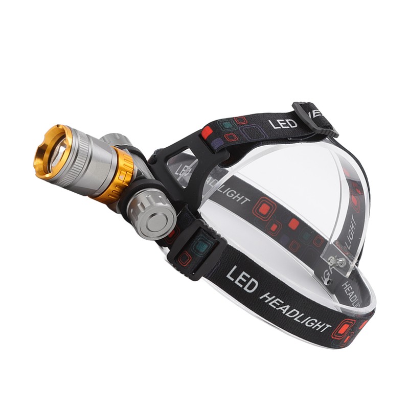 LED Diving Headlight Aluminum Alloy IPX8 Waterproof Super Bright 1500LM