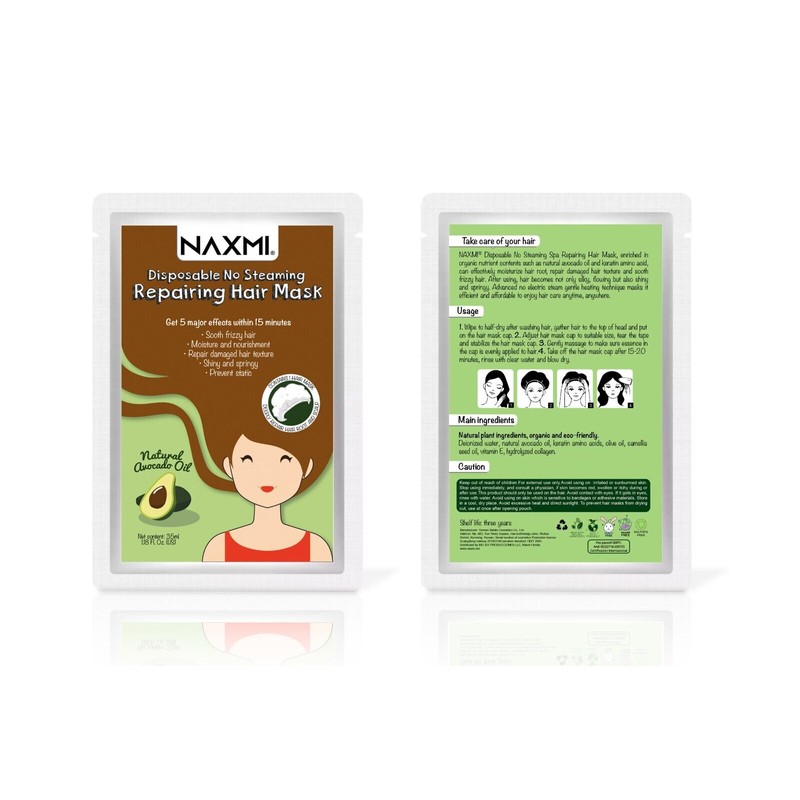 NAXMI Keratin Hair Mask 4pack With Avocado