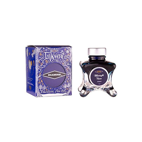 Diamine - Sheen Fountain Pen Ink, Midnight Hour, 50ml, Inkvent