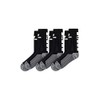 Erima Unisex pack of 3, 5-c socks., black, 43-46