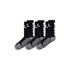 Erima Unisex pack of 3, 5-c socks., black, 43-46