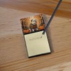 Caroline's Treasures White English Bulldog Fall Sticky Note Holder Refillable