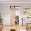 SMARTSTANDARD 4 FT Heavy Duty Sturdy Sliding Barn Door Hardware