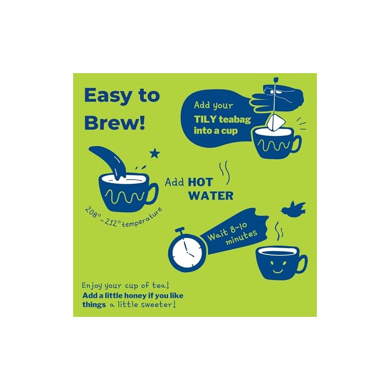 Tily Tea Té De Hierbas Digest Ease | Sin Cafeína