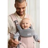 BabyBjörn Harmony Jersey Baby Carrier Bib Light Grey