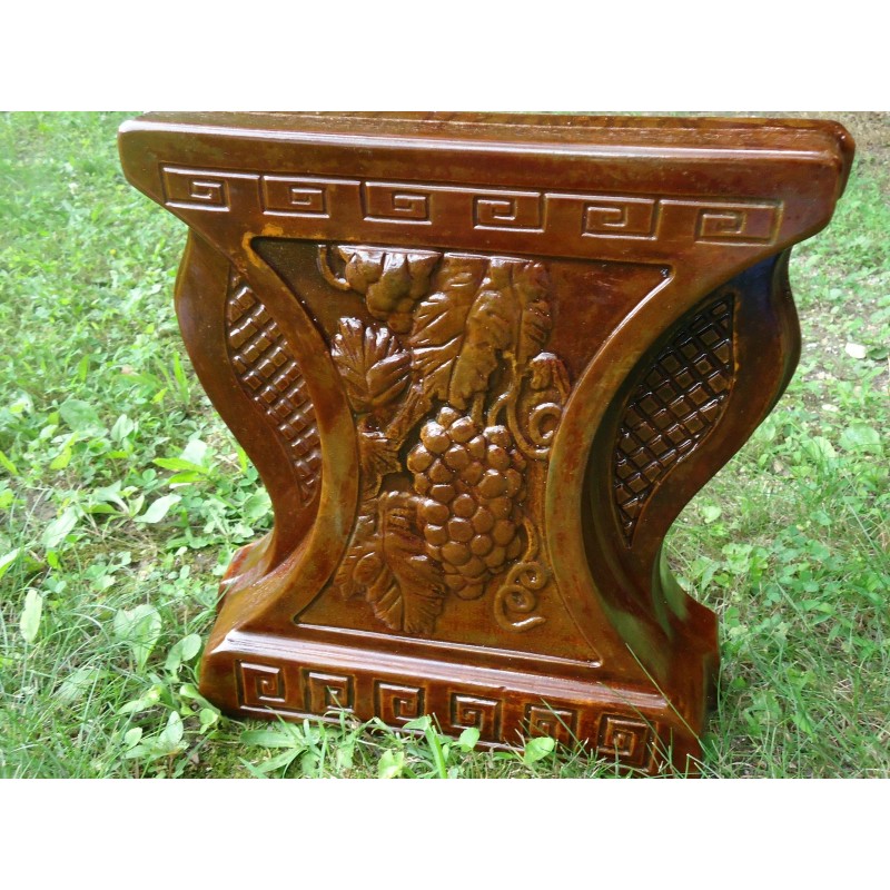 True Pour Concrete Bench Leg Mold One Grape bench leg