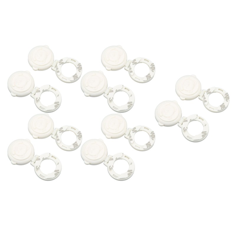 10PCS Children Button Security Lock Baby Toddler Button Safety Lock