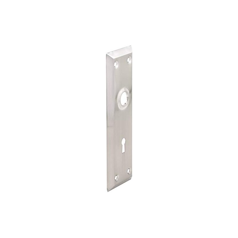 Prime-Line E 2718 Door Escutcheon Plates, Satin Nickel (2 Pack)