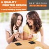 Great Coasters (Set of 2) Square/Glossy Quality Coasters/Tabletop Protection for