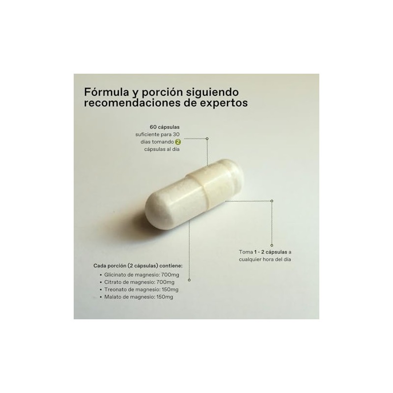Unruled Mag Complex Magnesios Citrato Glicinato Treonato Malato Magnesio 300mg