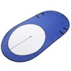 POWERTI Tennis Window Target Blue Portable Nylon Tennis Training Equipment