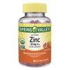 Zinc Adult Organic Vegetarian Gummy, Optimal Immune System Support by